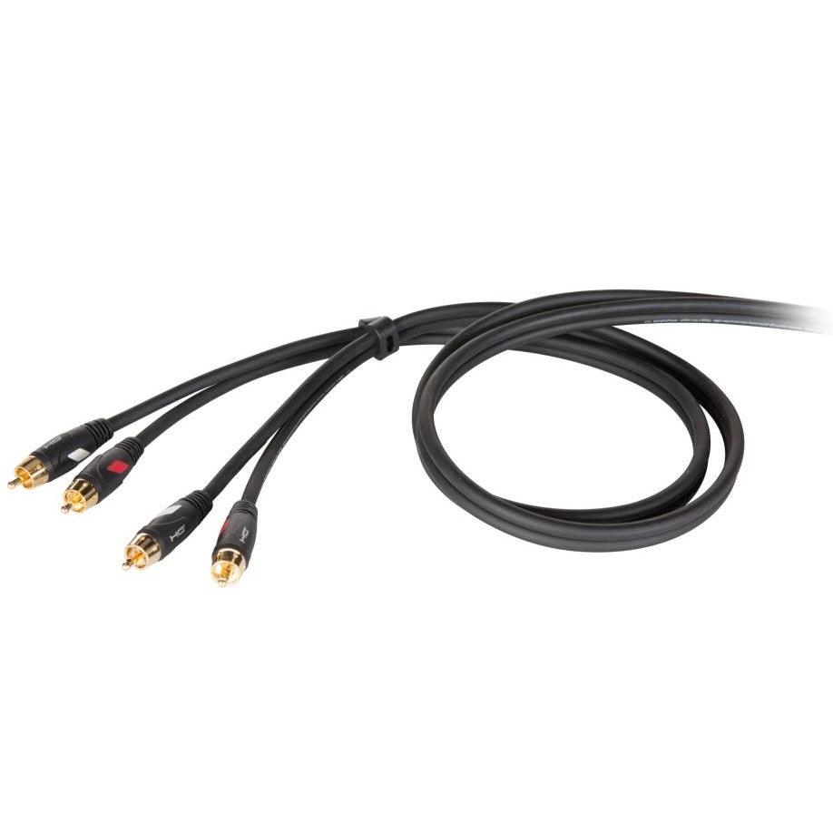 DIE HARD DHG505LU18 CAVO AUDIO STEREO PROFESSIONALE RCA - RCA 1,8 METRI - TechSoundSystem.com