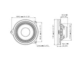Alpine DP2-45-B Altoparlanti coassiali per BMW Plug & Play 4,5" / 12 cm (coppia)