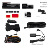 BlackVue DR590X-2CH32GB PLUS Kit 2 Dashcam DVR WI-FI Registrazione Full HD 1080p- 30+30 fps