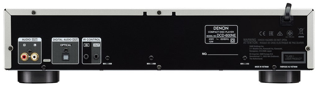 Denon PMA-600NE + DCD-600NE SILVER Amplificatore Integrato 2 X 70W + Lettore CD Hi-fi