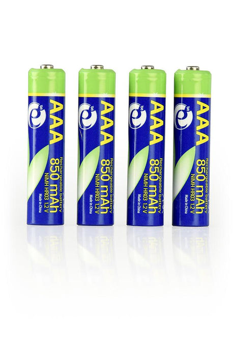 ENERGENIE BATTERIE RICARICABILI AAA, 850MAH, 2 PEZZI, CONFEZIONATE - TechSoundSystem.com
