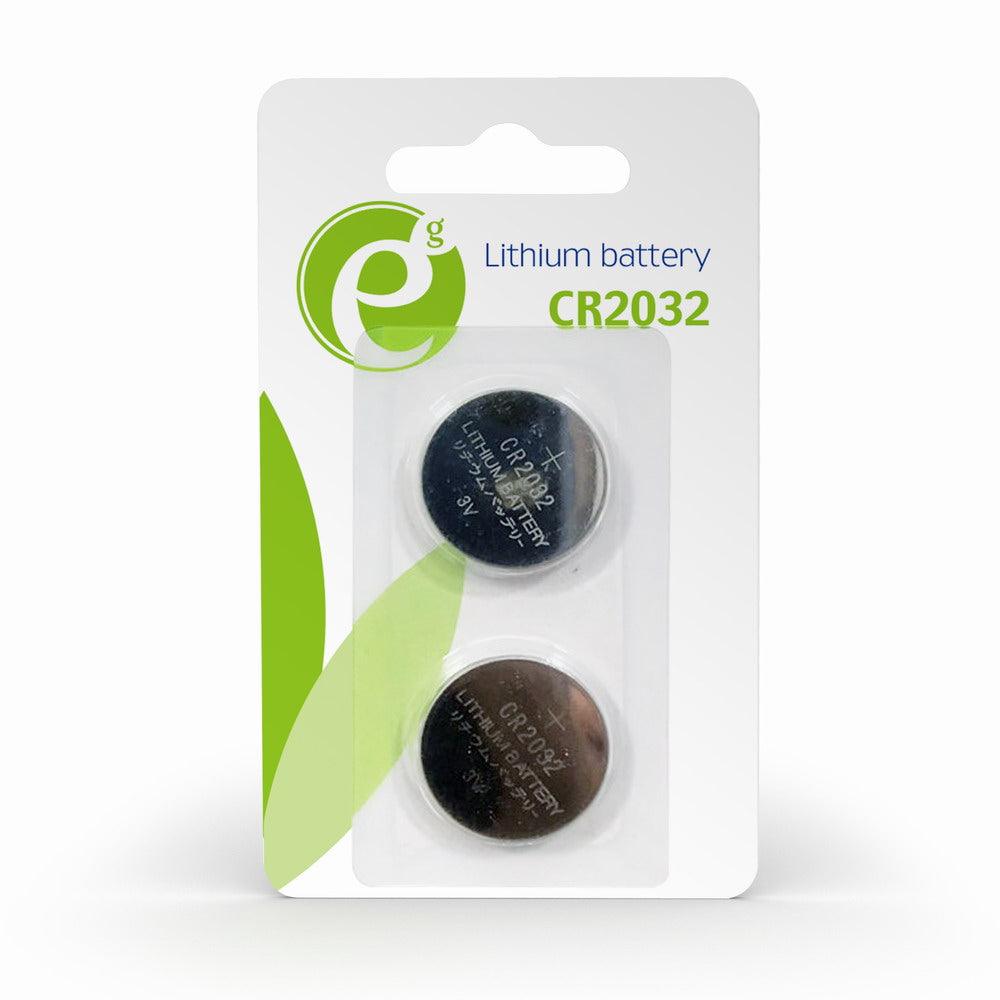 ENERGENIE BUTTON CELL CR2032 BATTERIA A BOTTONE 2-PACK - TechSoundSystem.com