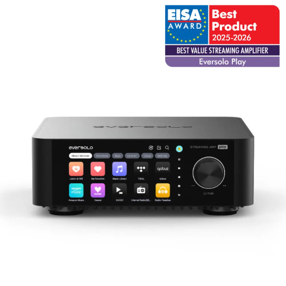 Eversolo PLAY CD Edition Amplificatore + Streamer con Lettore Cd Hifi