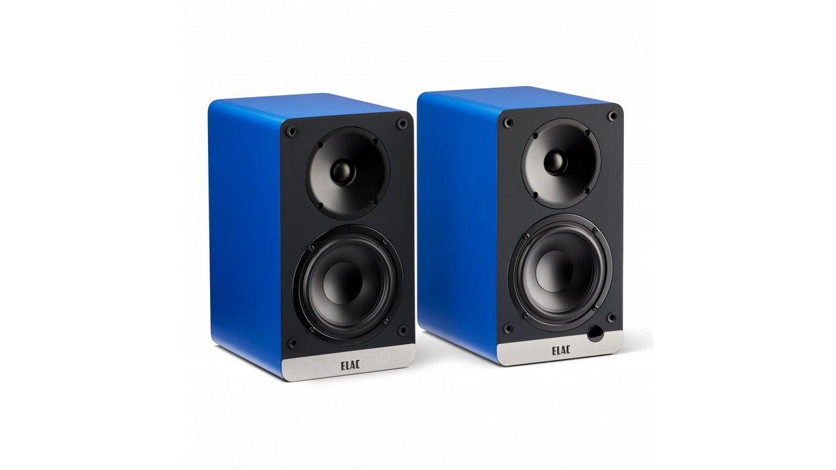 ELAC DCB41 coppia diffusori attivi da scaffale 2 vie bass reflex 4,5” 50W + 50W