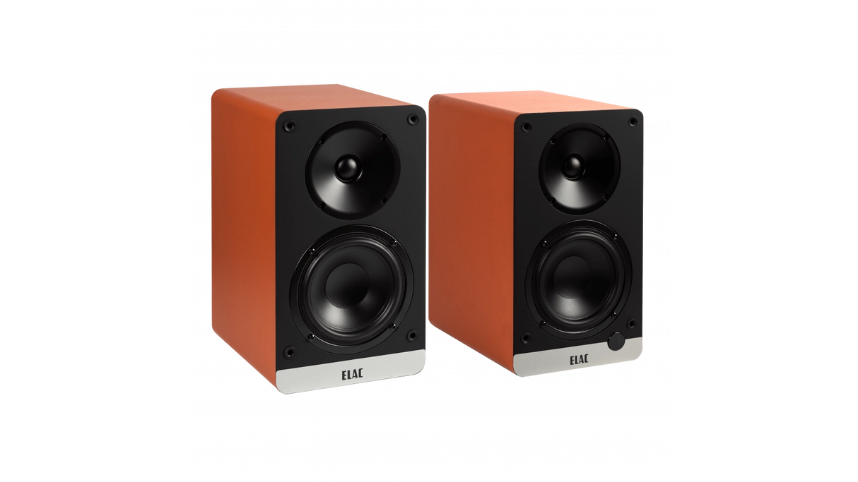 ELAC DCB41 coppia diffusori attivi da scaffale 2 vie bass reflex 4,5” 50W + 50W