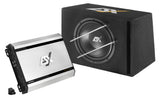 ESX HXP400 kit con amplificatore a 4 canali e subwoofer bassreflex 300 mm 600W