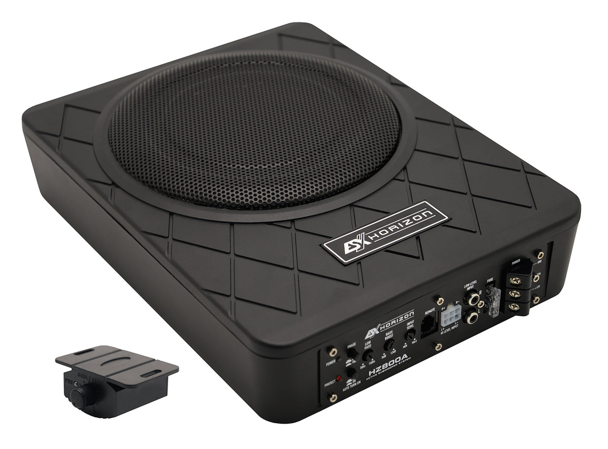 ESX HZ800A subwoofer attivo da sottosedile da 200mm e 300W