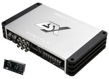 ESX QE80.4 DSP amplificatore in Classe D a 4 canali con DSP a 8 canali 4 x 125W