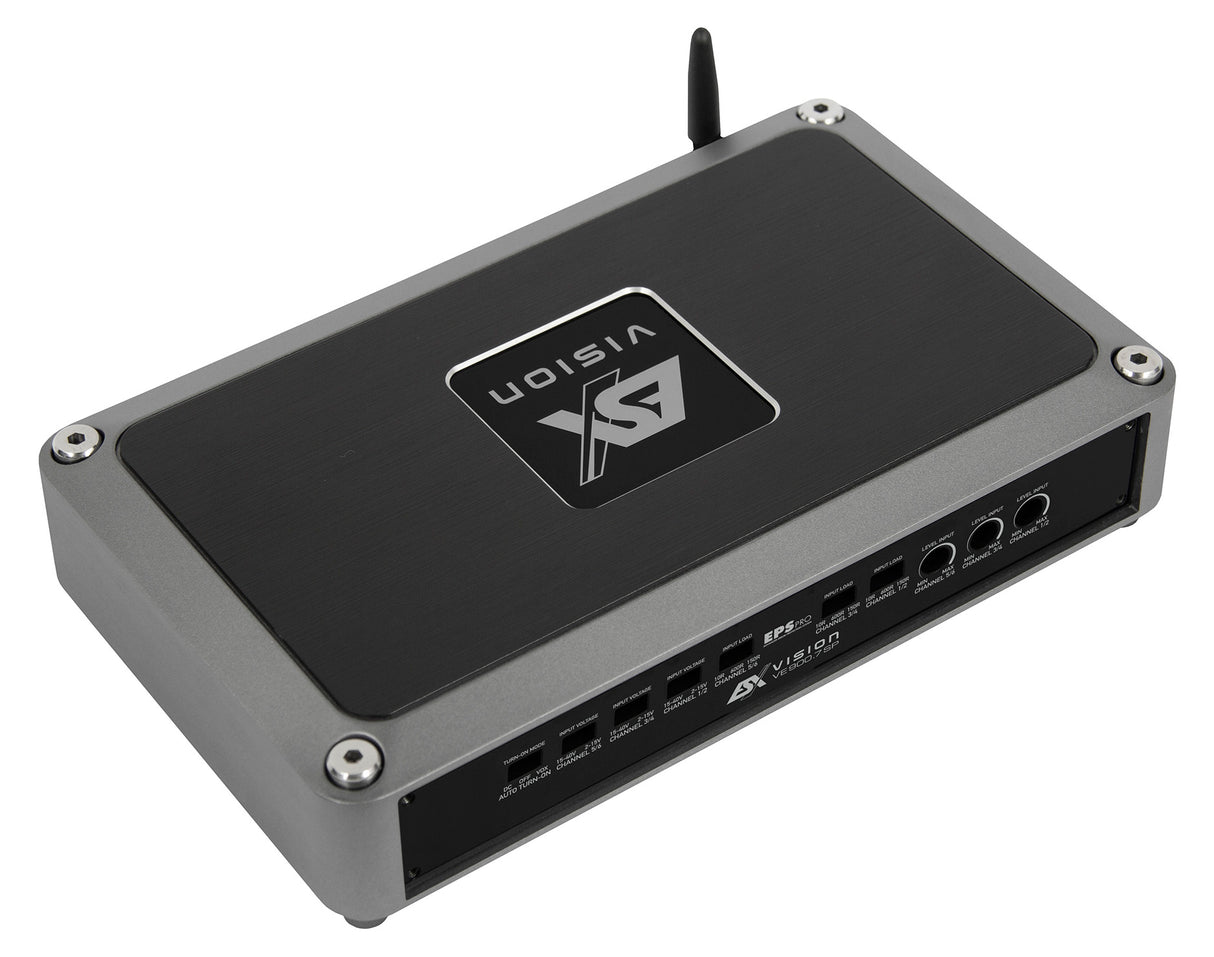 ESX VE900.7SP amplificatore in Classe D a 7 canali con DSP a 8 canali