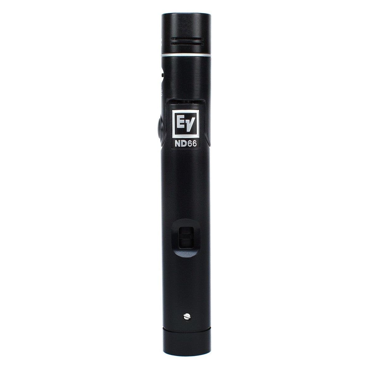 EV ELECTROVOICE ND66 MICROFONO DINAMICO SUPERCARDIOIDE PER STRUMENTI ACUSTICI E PIATTI - TechSoundSystem.com