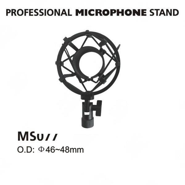 EXTREME MS077 SHOCK MOUNT SOSPENSIONE ELASTICA MICROFONO DA STUDIO ( SHOCKMOUNT RAGNO ) DIAMETRO 46-48MM - TechSoundSystem.com