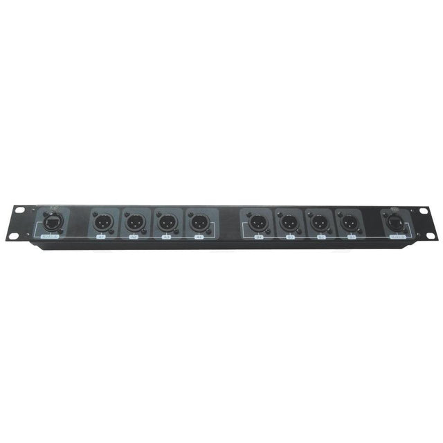 EXTREME PSS-006 STAGEBOX EXTENDER AUDIO - DMX UNA UNITA' RACK SU 2 x RJ45 CON 8 CONNETTORI XLR MASCHIO - TechSoundSystem.com