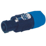EXTREME S-017 CONNETTORE SPEAKON MASCHIO 4 POLI COLORE NERO E BLU - TechSoundSystem.com