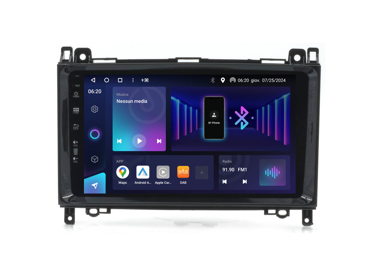 Phonocar SM344 Autoradio per MERCEDES CLASSE B (W245), SPRINTER (B906), VIANO/VITO (W639)