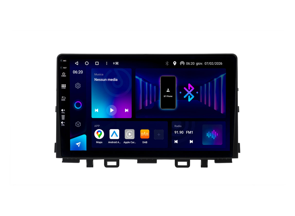Phonocar SM386 Autoradio per KIA RIO IV e STONIC,  Android schermo 9" QLED