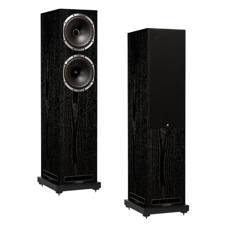 Fyne Audio F502S coppia diffusori hi-end da pavimento 2 vie 1/2 bass-reflex BassTrax 200mm 8 Ohm 180W
