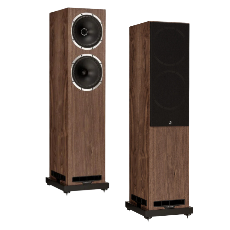 Fyne Audio F502S coppia diffusori hi-end da pavimento 2 vie 1/2 bass-reflex BassTrax 200mm 8 Ohm 180W