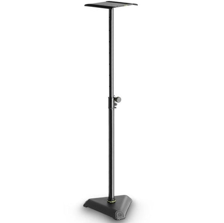 GRAVITY SP3202 STATIVO PER MONITOR DA STUDIO IN ACCIAIO COLORE NERO - TechSoundSystem.com