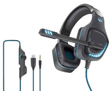 OVLENG GT 97BL Cuffia gaming USB con led blue - TechSoundSystem.com