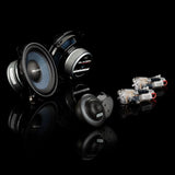 Gladen ALPHA 100-G2 Kit di altoparlanti mid-woofer a 2 vie 100mm 3 Ohm 85W