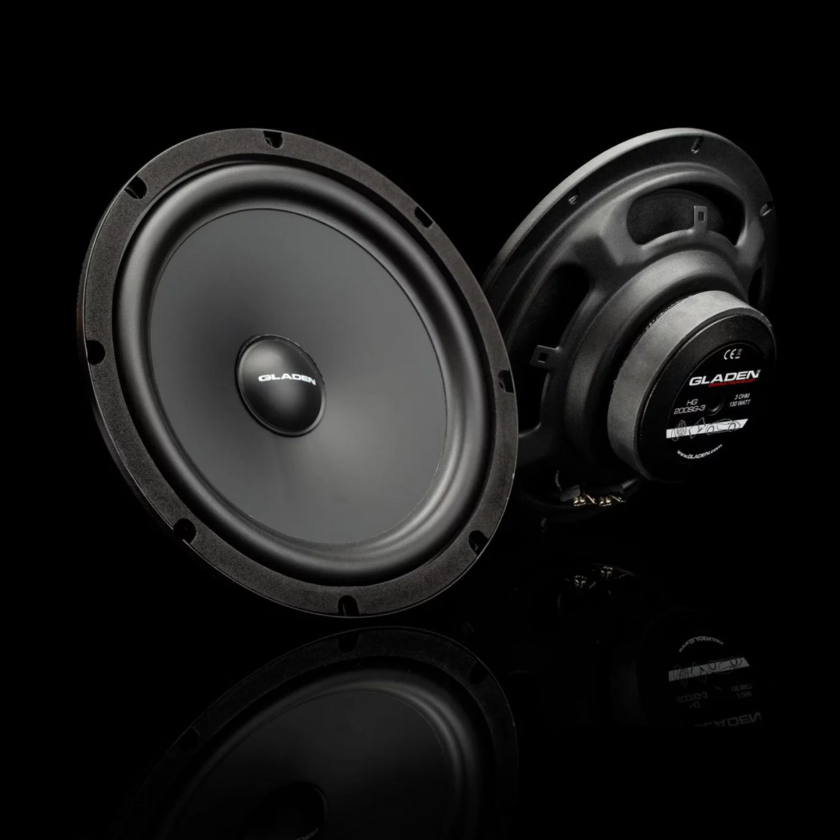 Gladen GL-200SG-3 coppia di medio-basso da 200mm 3 Ohm 130W