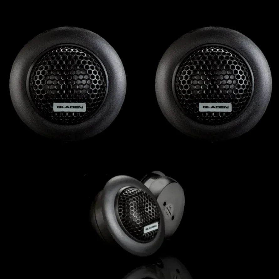 Gladen GL-25GF-G2 coppia di tweeter da 25mm 4 Ohm