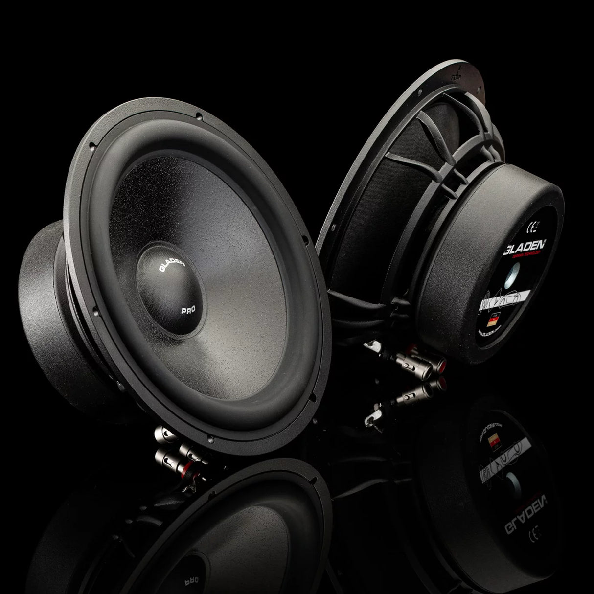 Gladen PRO 165 coppia di midwoofer High-End da 165mm 3 Ohm 230W