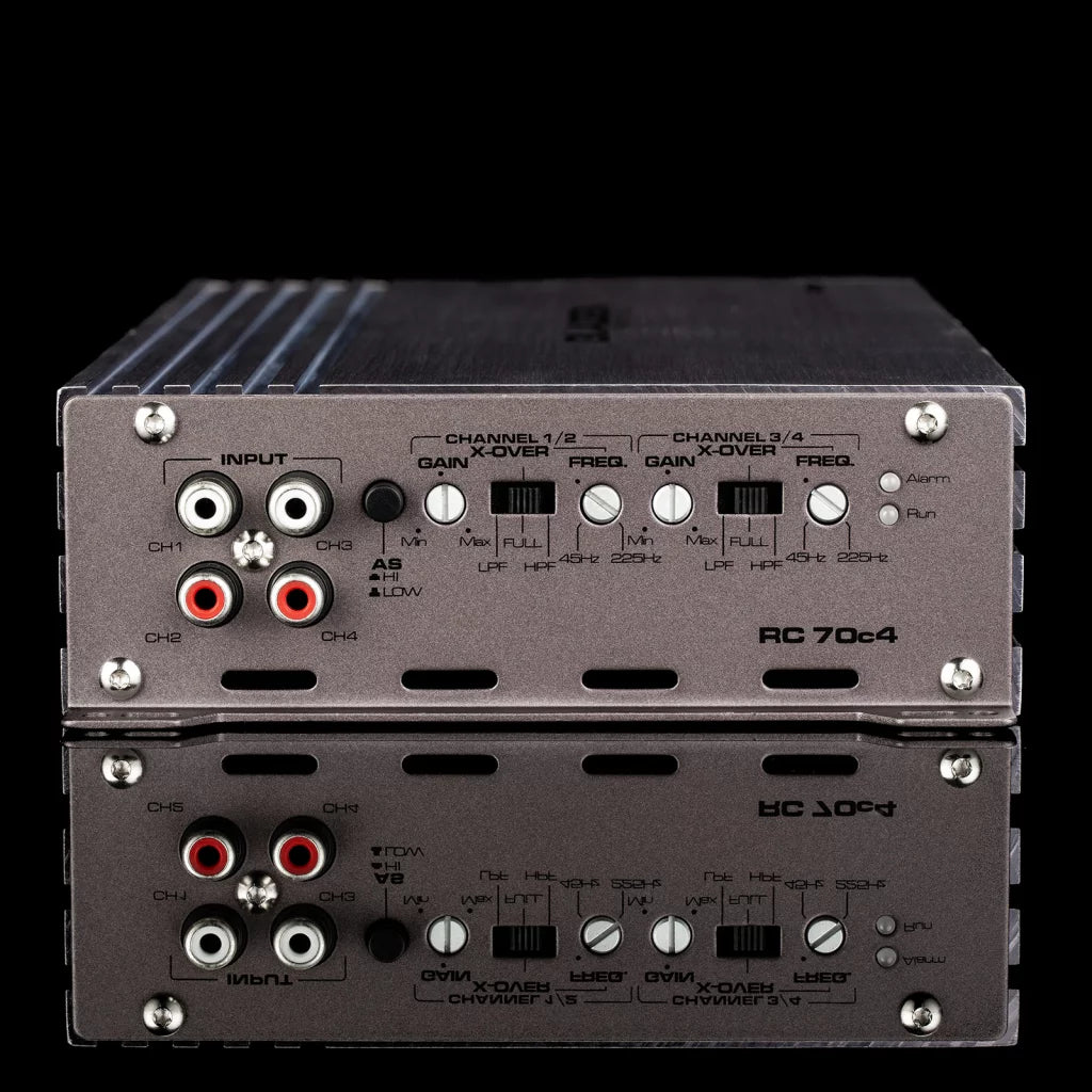 Gladen RC 70C4 amplificatore 4 canali classe AB  2 x 210W