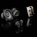 Gladen RS 100-G2 Kit di altoparlanti a 2 vie 100mm 3 Ohm 120W