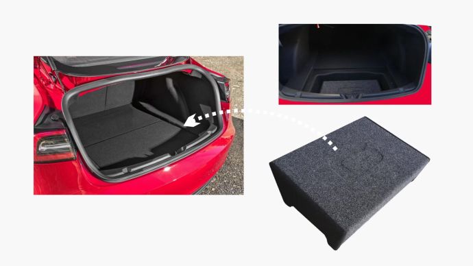 Gladen RSX 10 Slim - Tesla subwoofer passivo chiuso da 250mm 4 Ohm 450W
