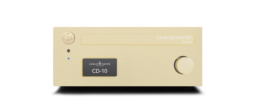 Gold Note CD-10 lettore CD high-end compatto con DAC AKM AK4493