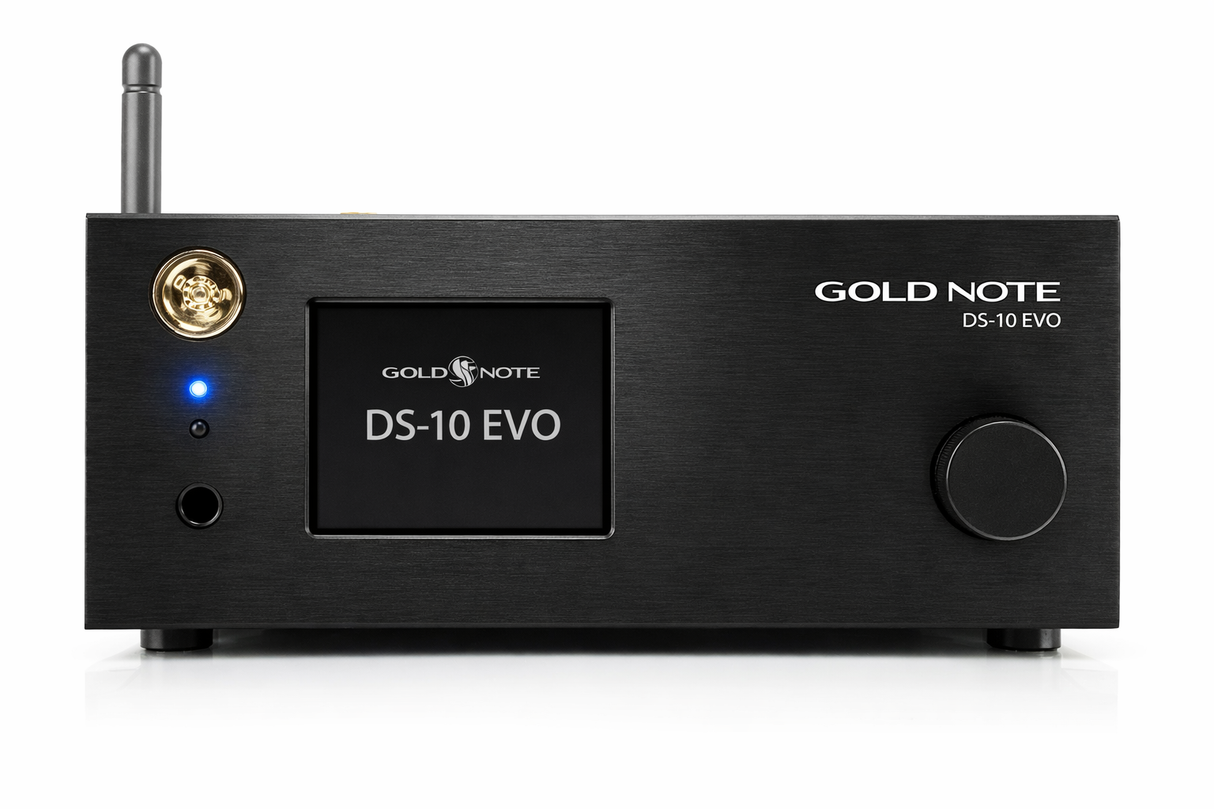 Gold Note DS-10 EVO streamer di rete, convertitore D/A e amplificatore cuffie high-end