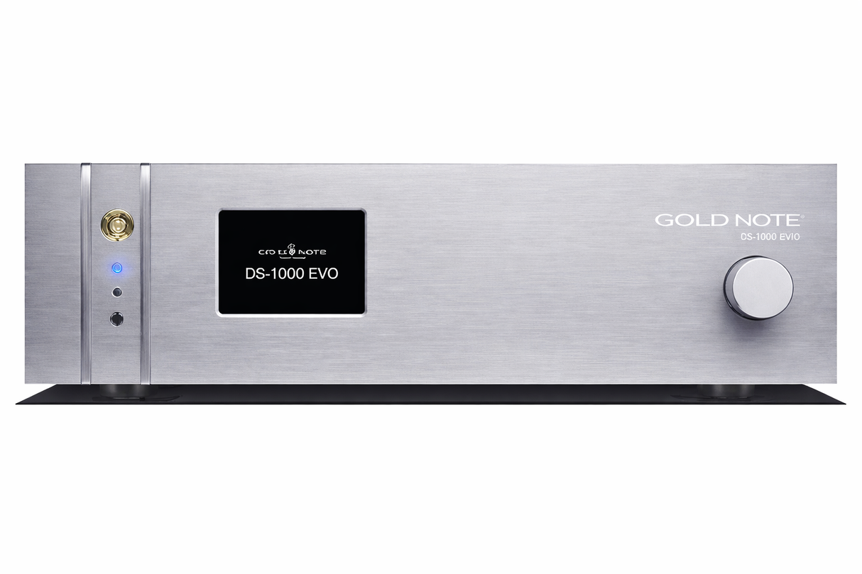 Gold Note DS-1000 EVO LINE streamer di rete, convertitore D/A e preamplificatore di linea high-end