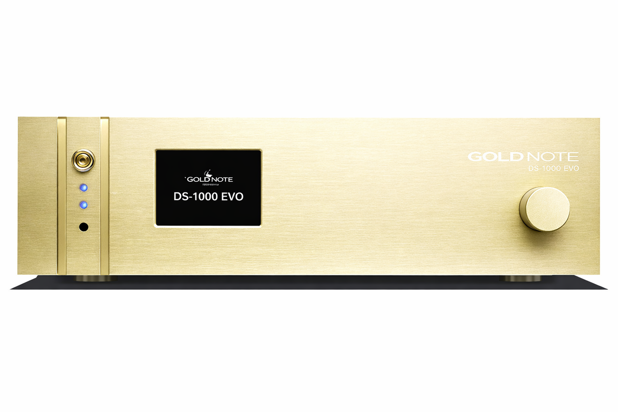 Gold Note DS-1000 EVO LINE streamer di rete, convertitore D/A e preamplificatore di linea high-end