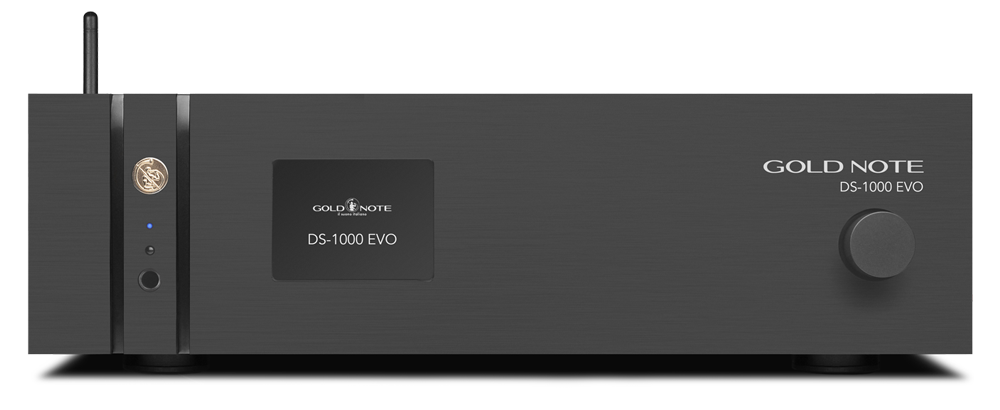 Gold Note DS-1000 EVO LINE streamer di rete, convertitore D/A e preamplificatore di linea high-end