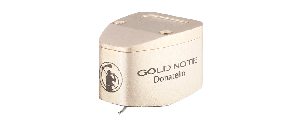 Gold Note Donatello Gold testina phono MC a bassa uscita con stilo Micro Ellittico