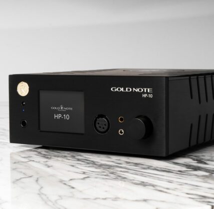 Gold Note HP-10 amplificatore cuffie high-end in classe A Dual Mono