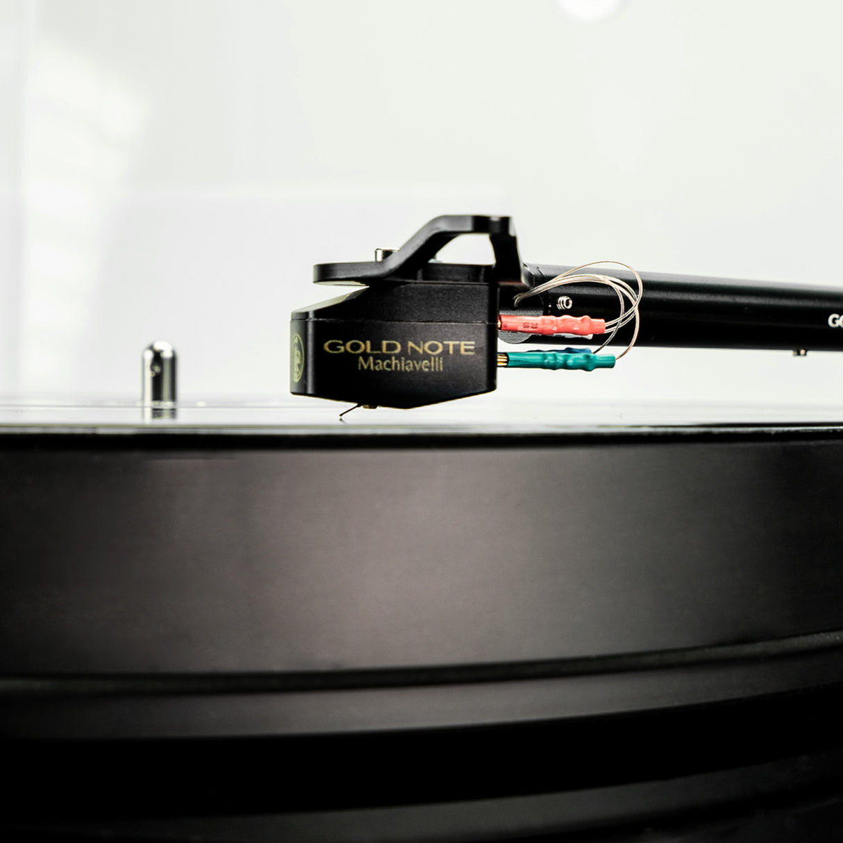 Gold Note Machiavelli MKII Gold testina phono MC a bassa uscita con stilo Line Contact