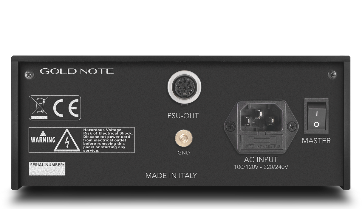 Gold Note PSU-10 EVO Super alimentazione induttiva esterna per DAC e streamer