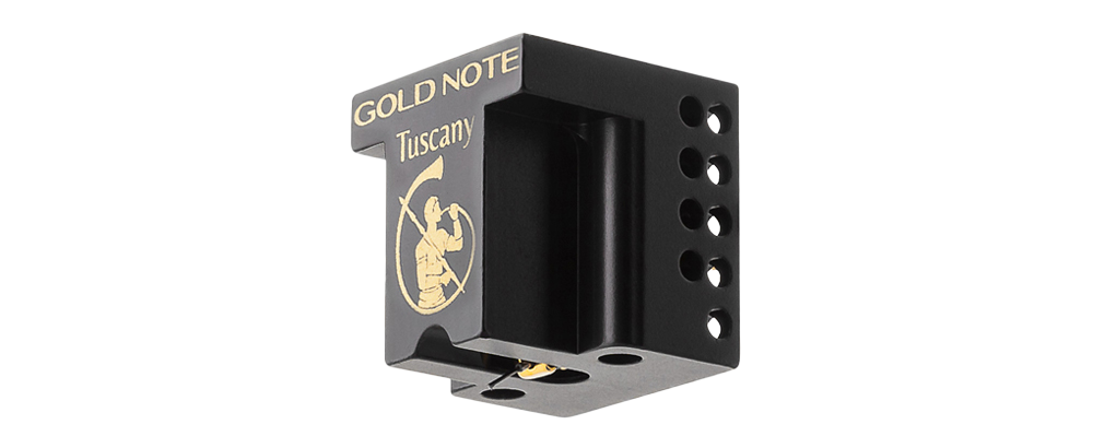 Gold Note Tuscany Gold testina phono MC a bassa uscita con stilo Super Micro Ridge