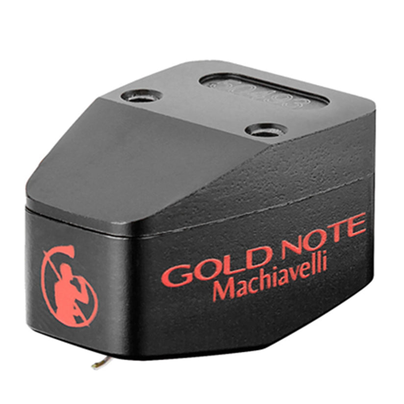 Gold Note Machiavelli Red MKII testina phono MC a bassa uscita con stilo Micro Ellittico