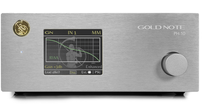 Gold Note PH-10 preamplificatore phono MM/MC high-end analogico