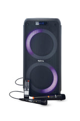 KARMA HAMMER Diffusore ricaricabile con UHF radiomicrofono - TechSoundSystem.com