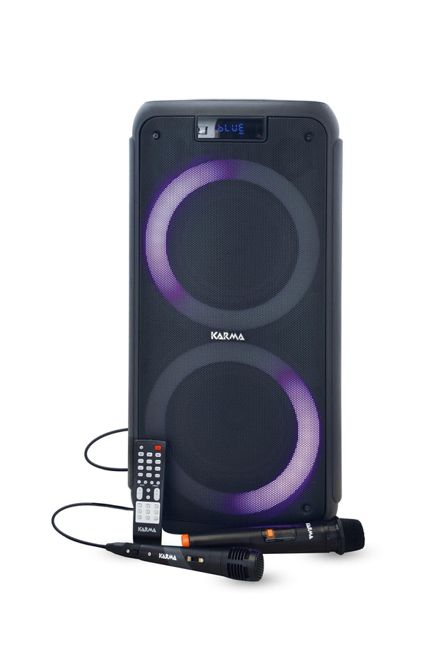 KARMA HAMMER Diffusore ricaricabile con UHF radiomicrofono - TechSoundSystem.com