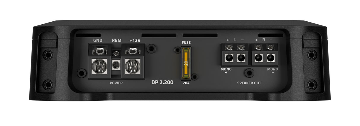Hertz DP 2.200 Amplificatore stereo per auto 2 canali Classe AB 2x130W 2ohm