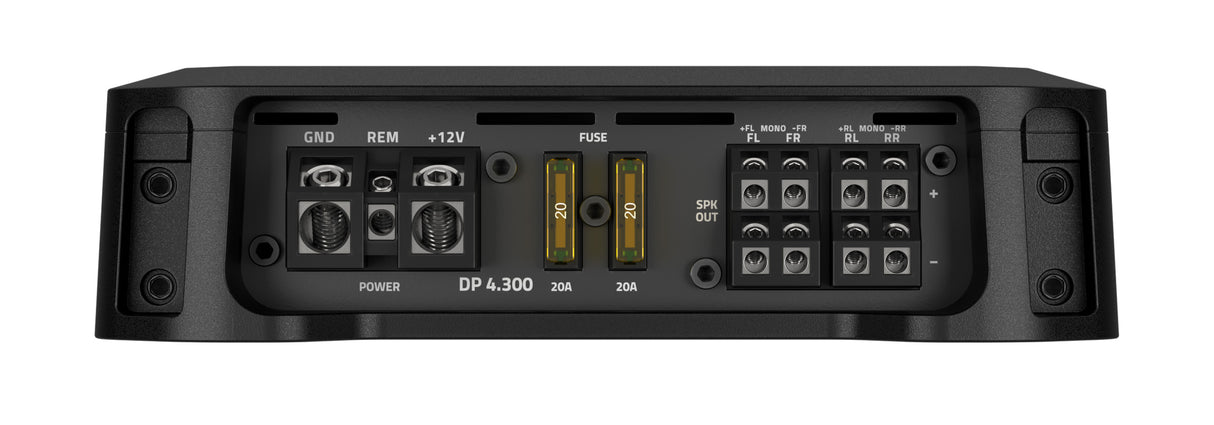 Hertz DP 4.300 Amplificatore per auto 4 canali Classe AB 4x105W 2ohm