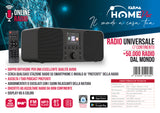 Karma HOME PLUS Radio FM/DAB+ e internet radio, Bluetooth , USB, gestibile via APP