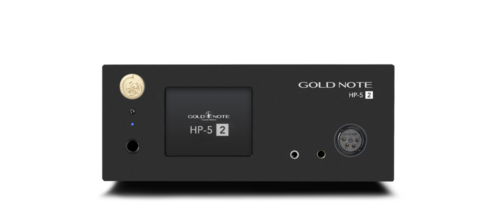 Gold Note HP-5.2 Amplificatore cuffie componenti discreti in classe A, configurazione Dual Mono