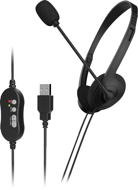 KARMA HPM 1138 Cuffia USB con microfono - TechSoundSystem.com