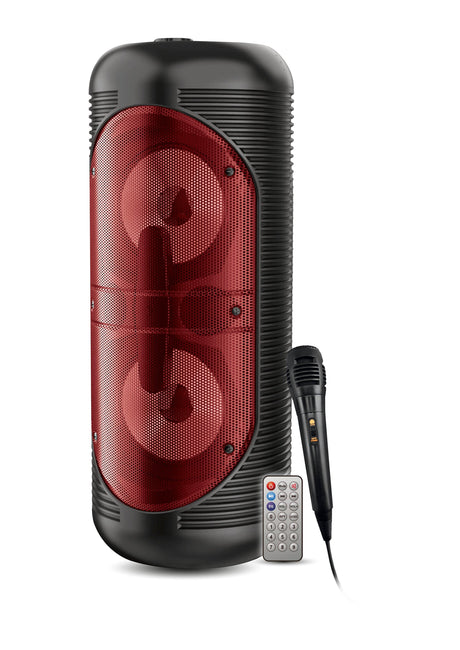 KARMA HPS T252R Diffusore amplificato 200W PMPO rosso - TechSoundSystem.com